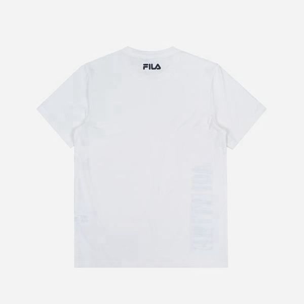 Camisetas Manga Corta Fila Hombre Blancas - Aqua Time S/S - España 108795VJX